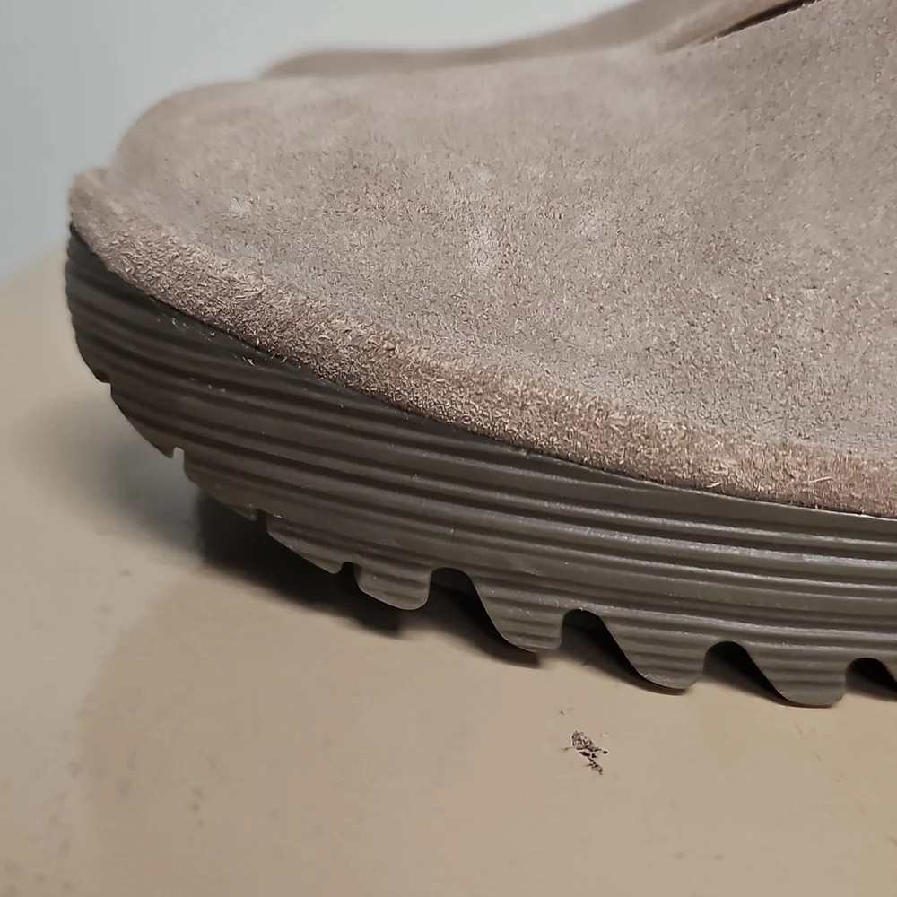 Fly London Yaz Grey Suede Wedge Heels Size 7.5/38 - Picture 8 of 11